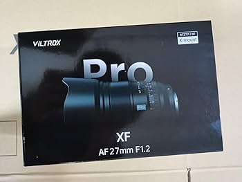 Amazon.com : VILTROX 27 mm F/1.2 Pro XF Prime APS-C Autofocus Lens